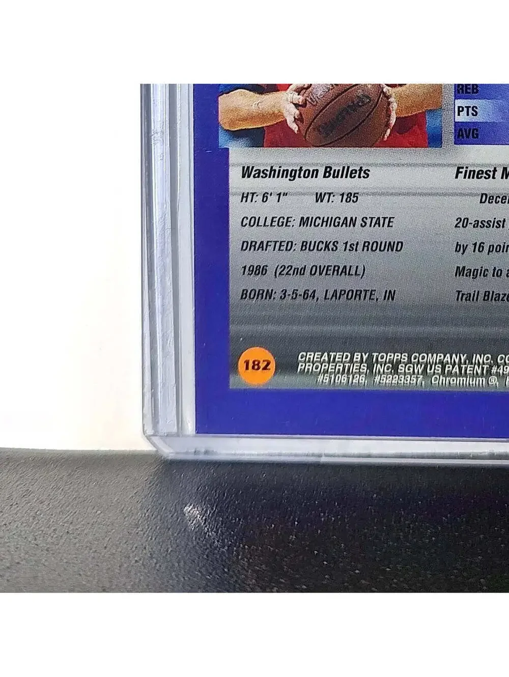 Scott Skiles 1994-95 Topps Finest #182 Basketball Card